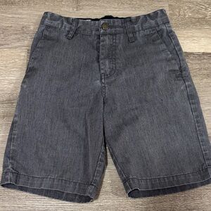 Well loved Volcom Boys Gray Walk Shorts, Size 7